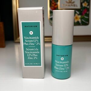 Naturium Niacinamide Serum 12% Plus Zinc 2% - 15ml 0.5oz Travel Mini NWT